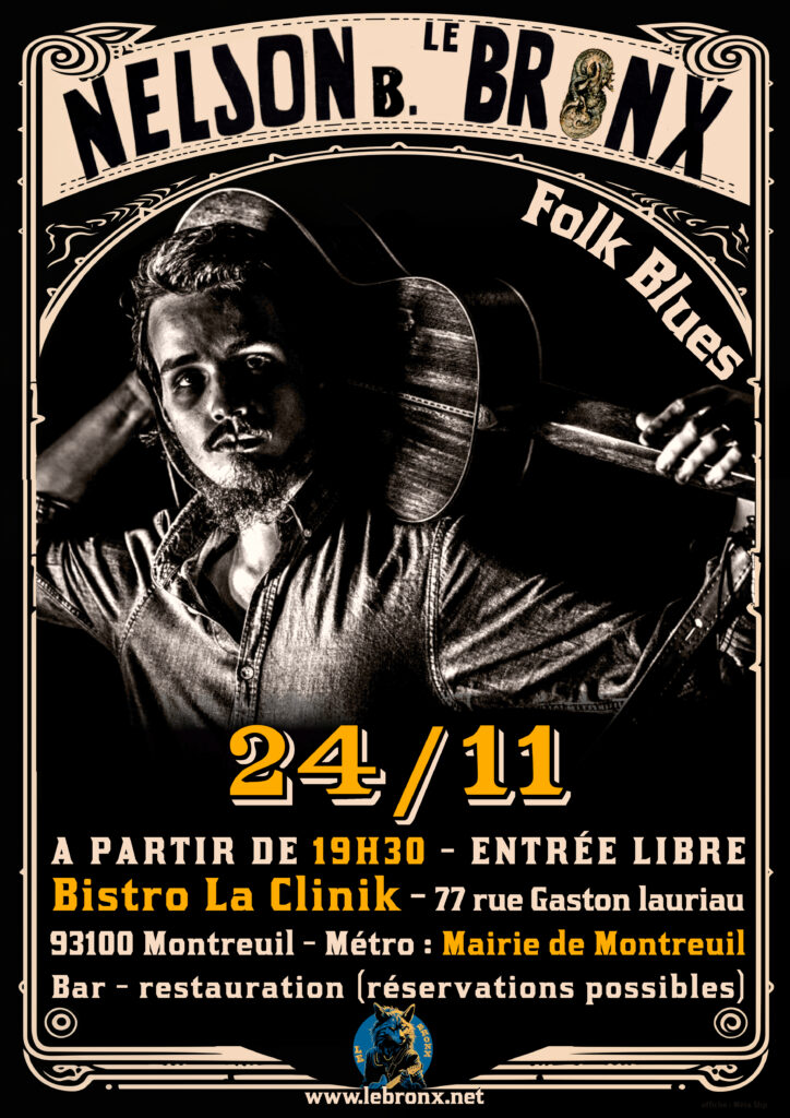 affiche Concert blues folk